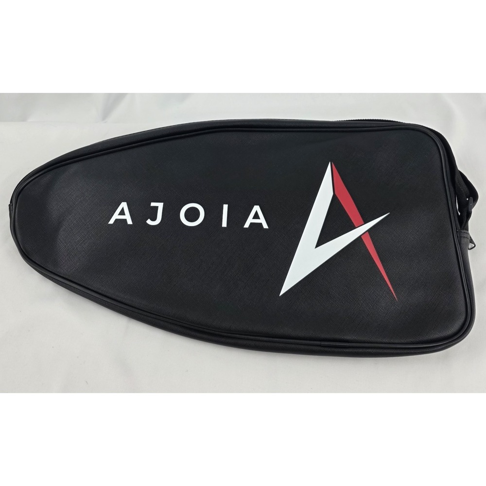 AJOIA Pickleball Paddle Cover Universal Full Case Black Strap 19x10.5"